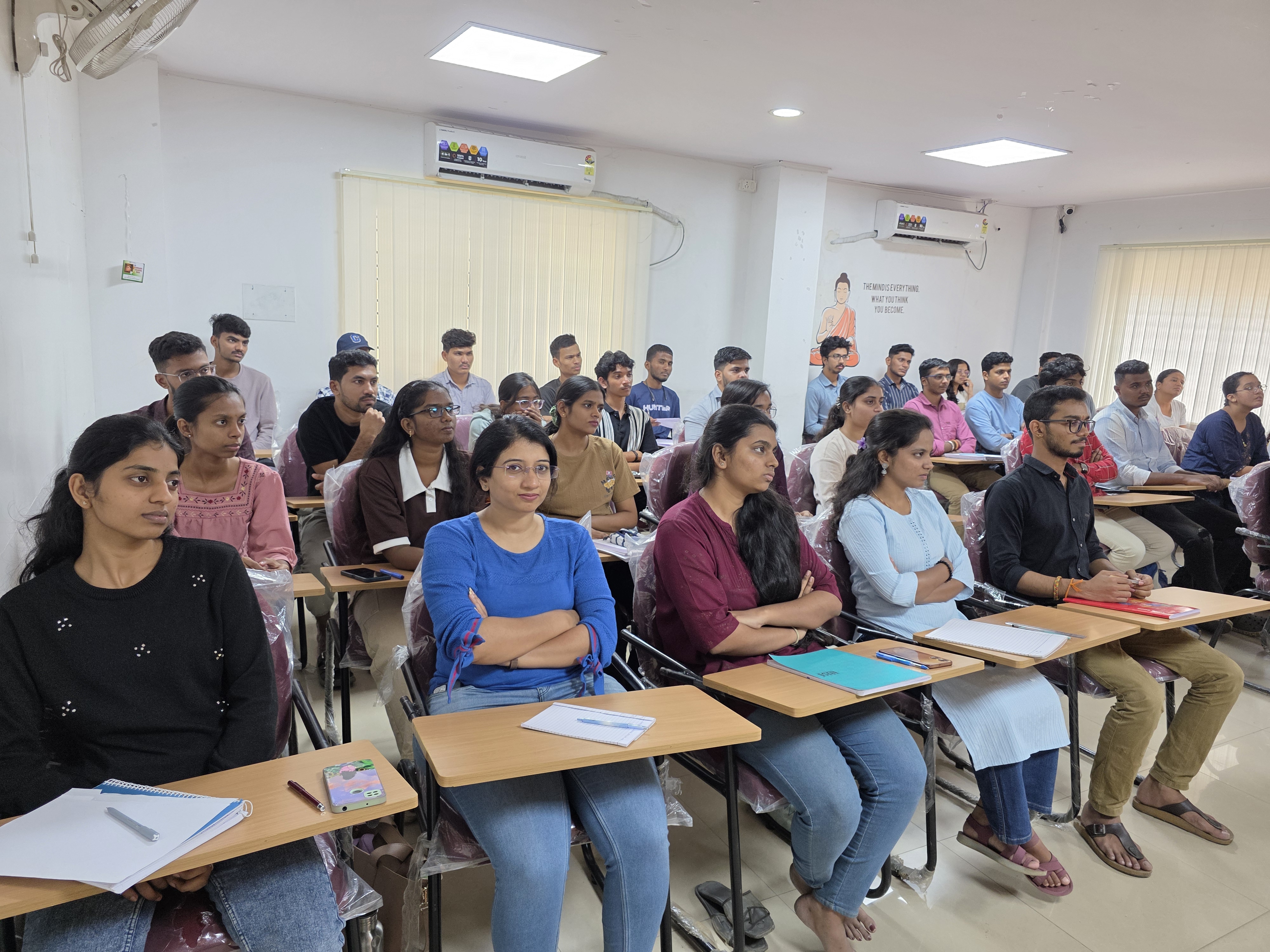 Optional Subject programme โ aspirants learning at Believers IAS Academy