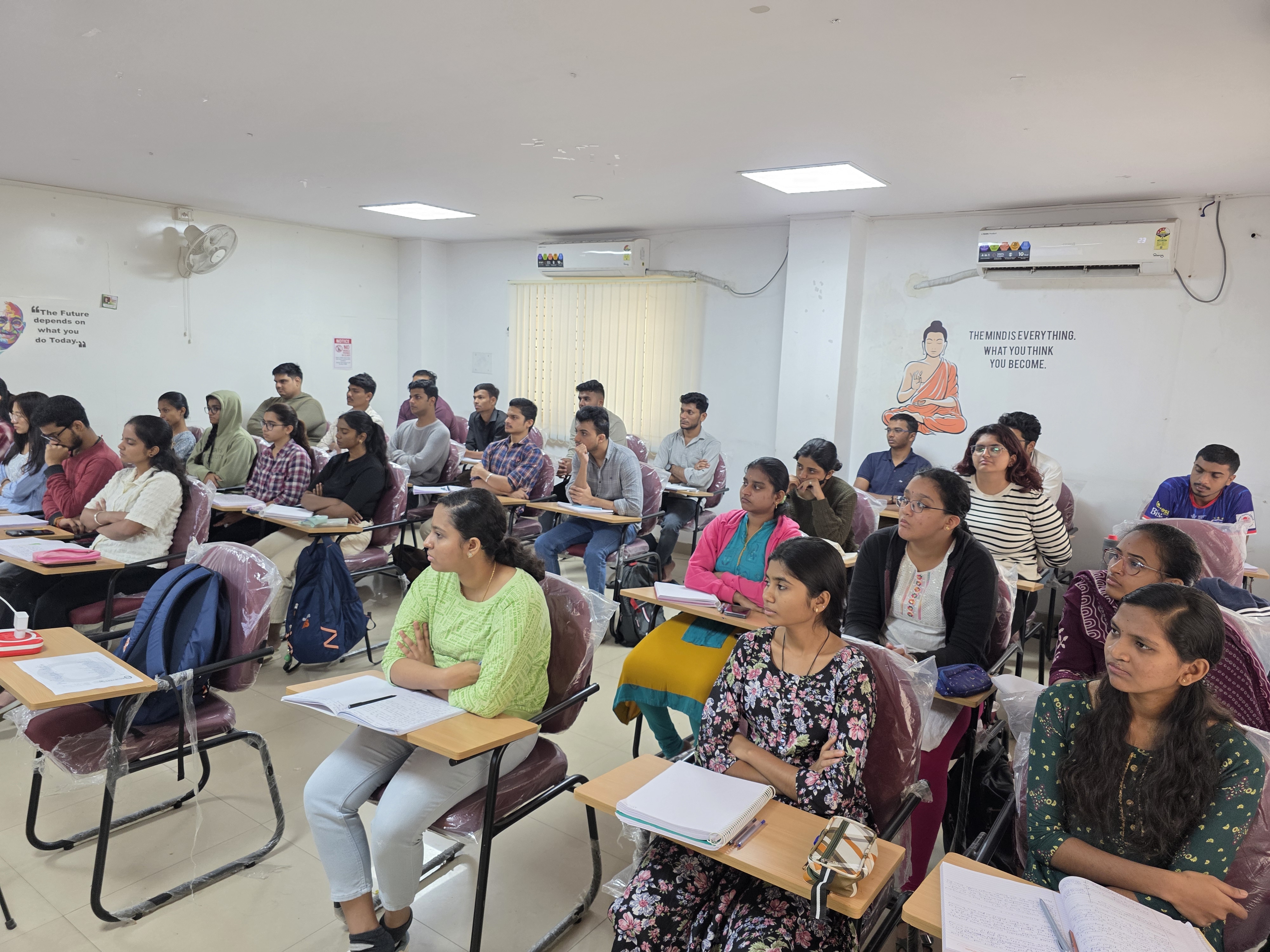 Campus tour for aspirants at Believers IAS Academy